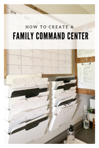 a simple family command center