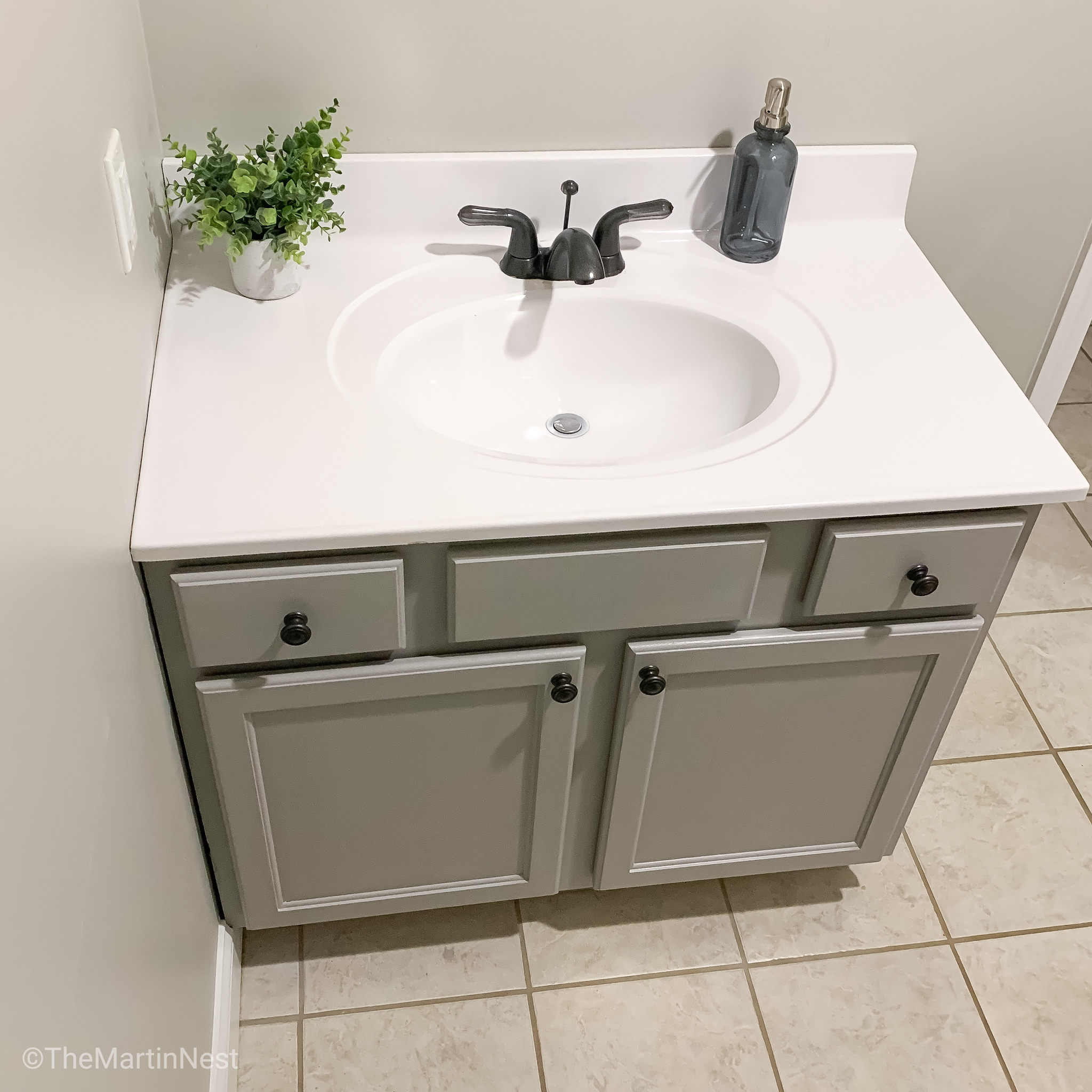 bathroom sink refinish