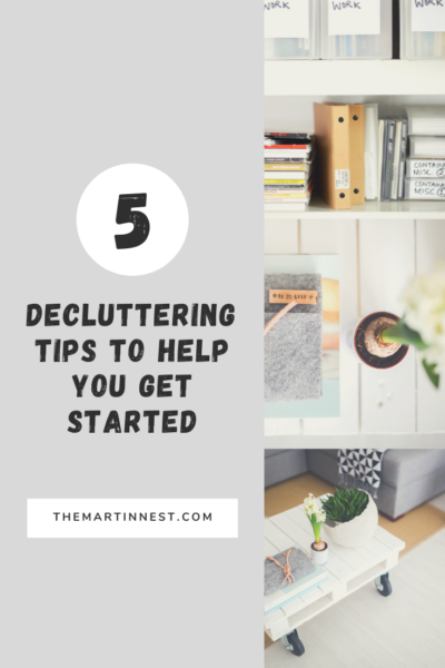 5 Simple Decluttering Tips