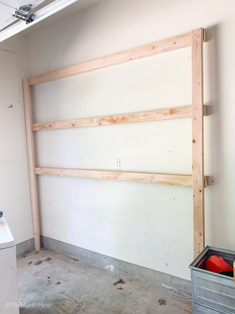 DIY Garage Shelving