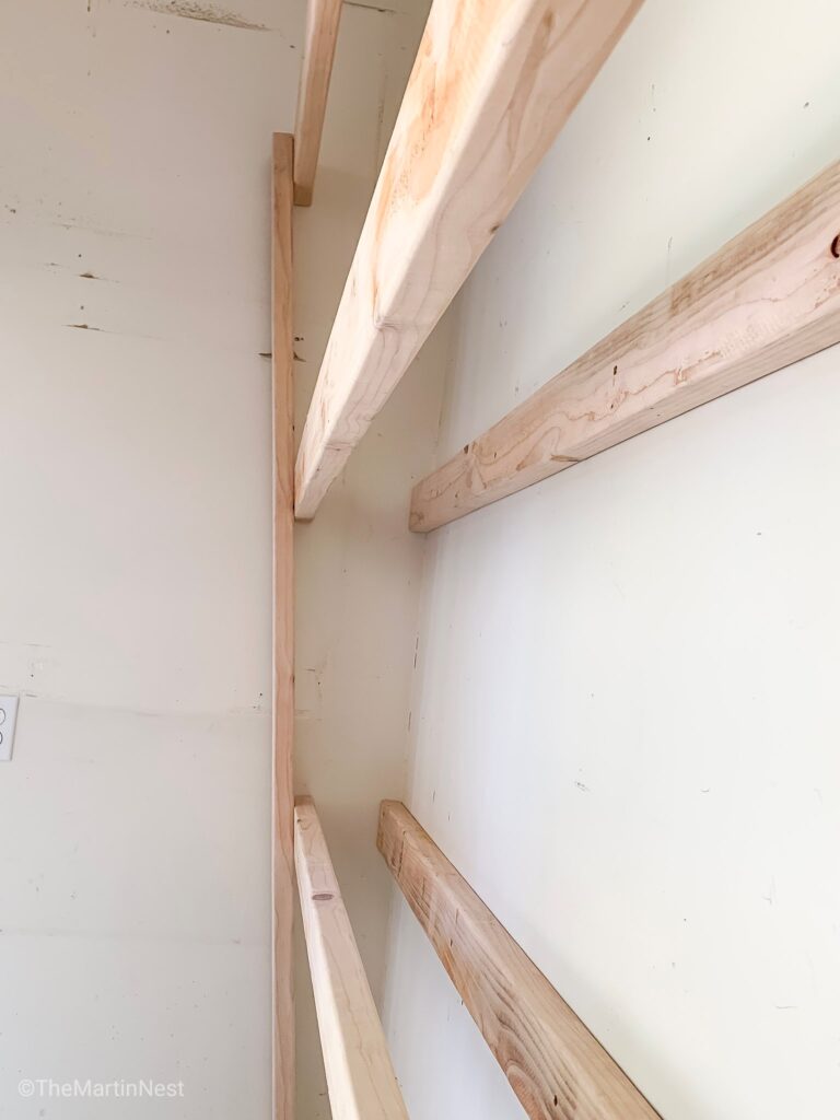 DIY Garage Shelving