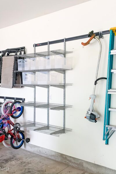 Rubbermaid Fast Track Garage Wall Organization