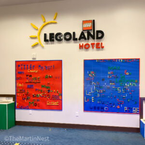 Legoland Hotel Florida vertical wall