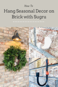 How to Hang things on brick