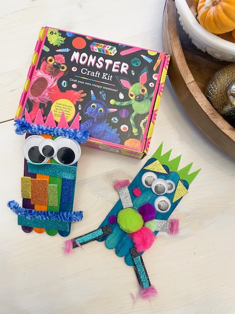 Popsicle Stick Craft Monsters