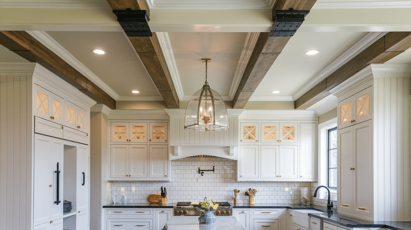 Decorative Soffits That Disguise Utility