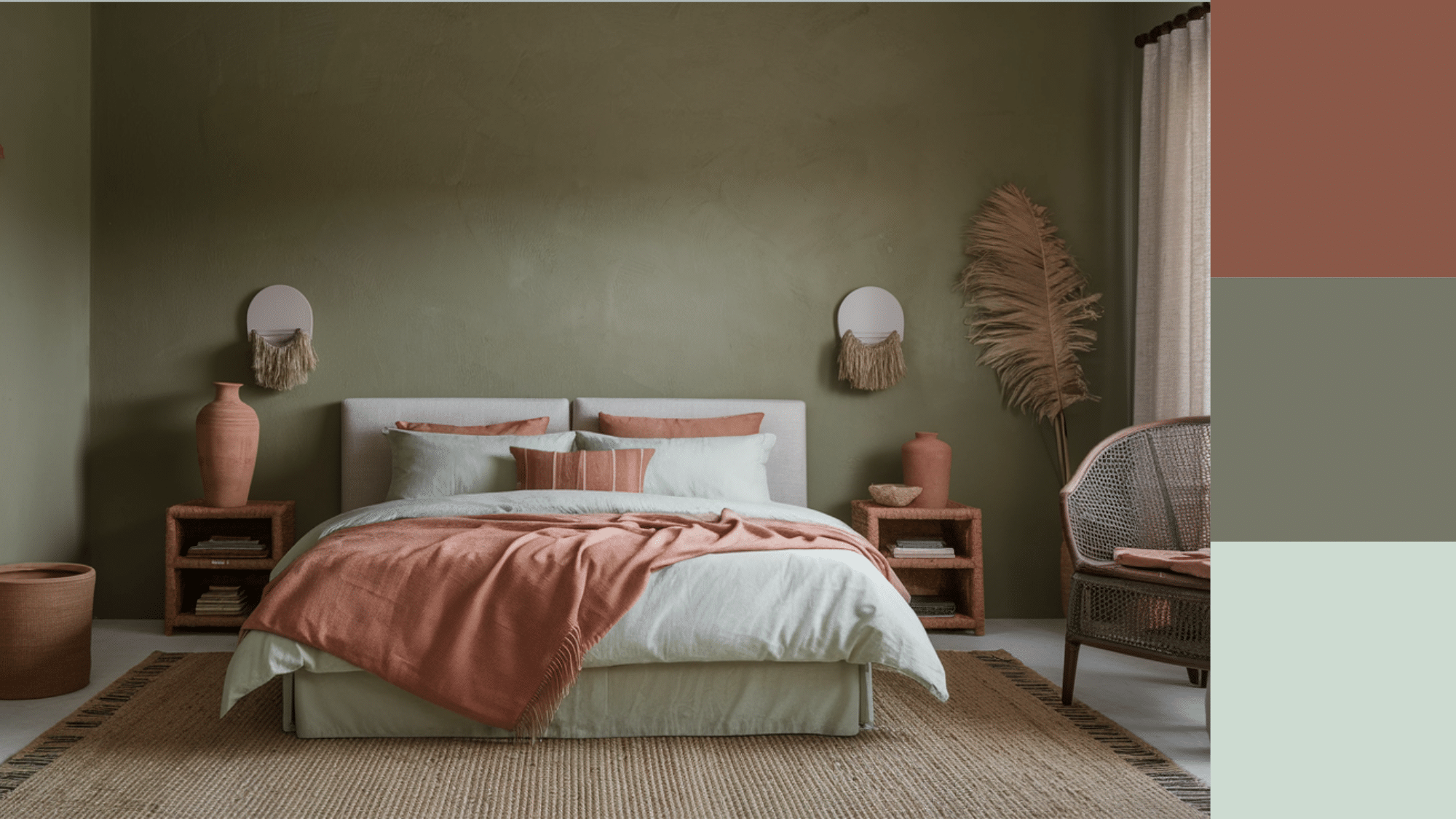 Earthy Sage + Terracotta + Creamy Neutrals
