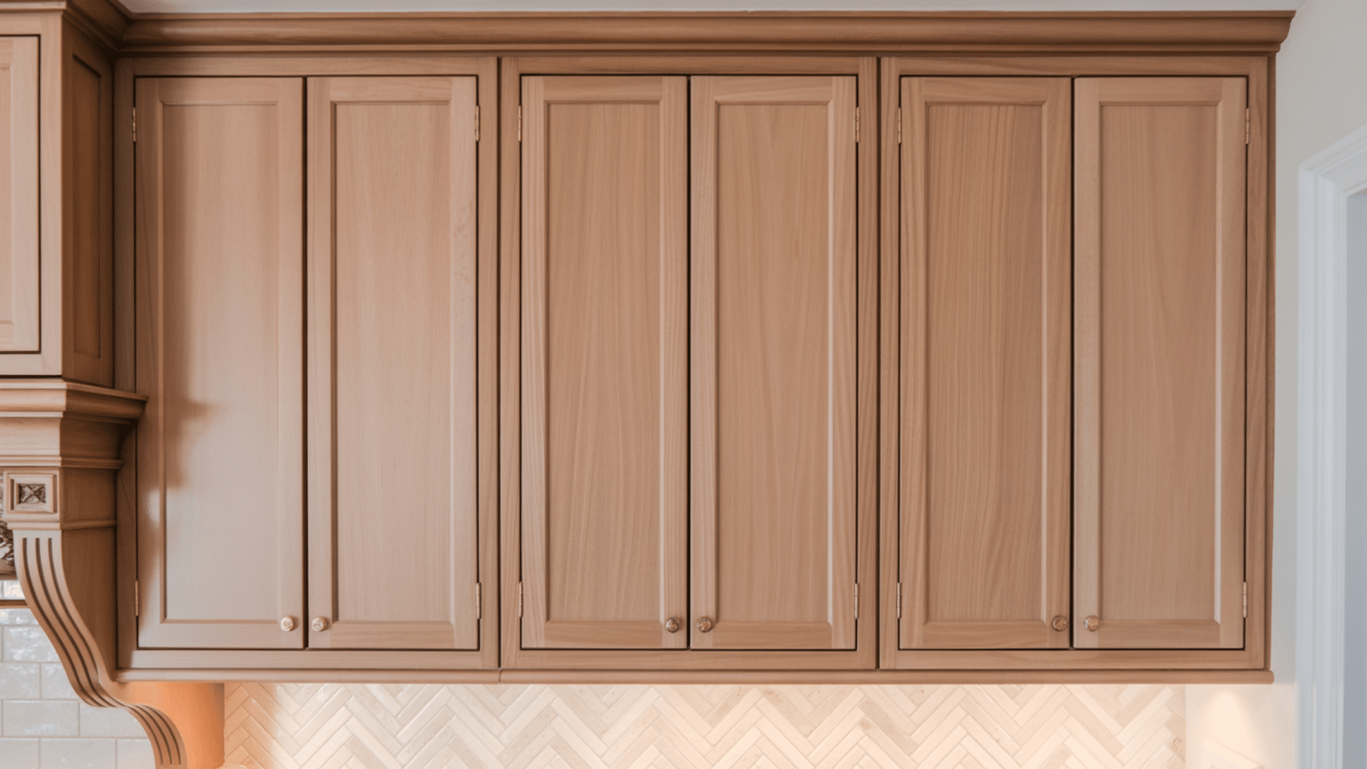 Inset Beech Cabinets