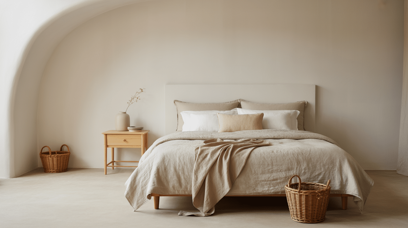 Japandi Minimalism Bedroom