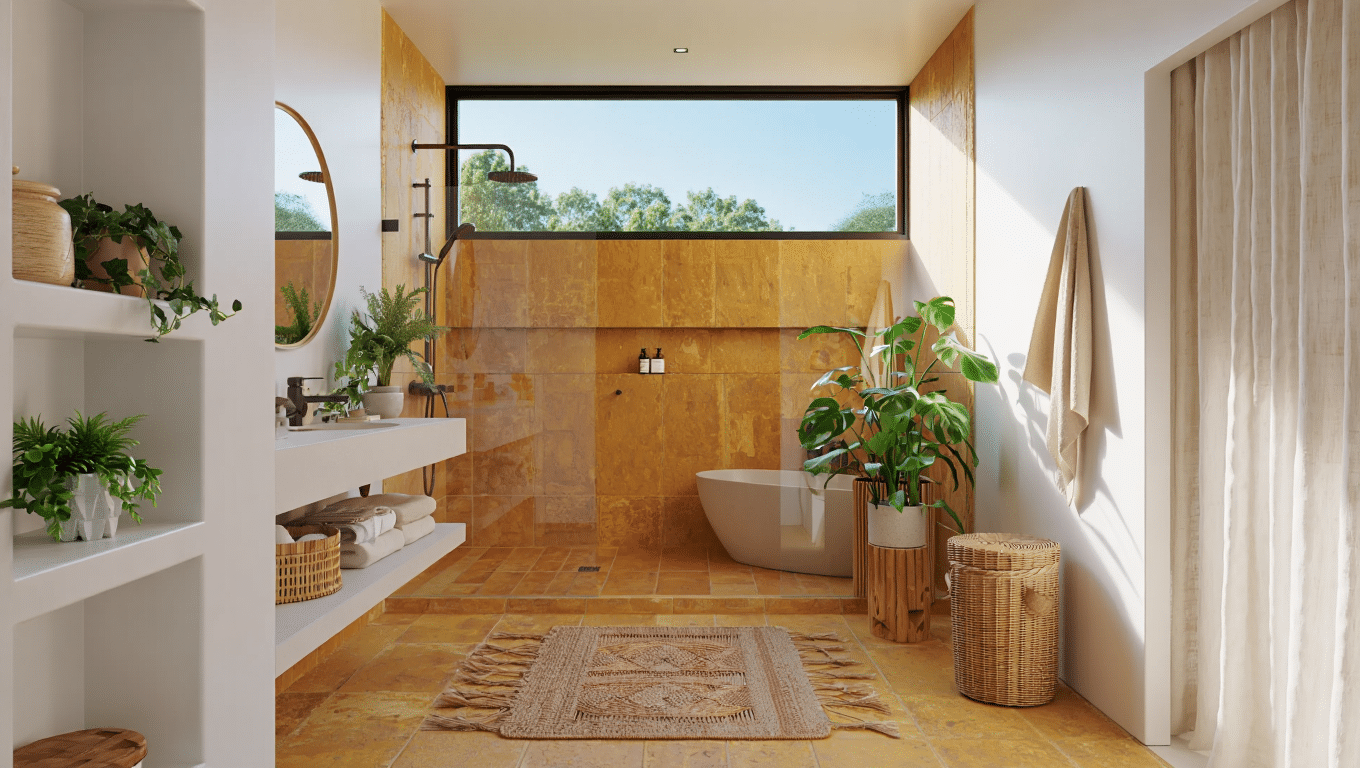 Nature Views with a High Clerestory Window
