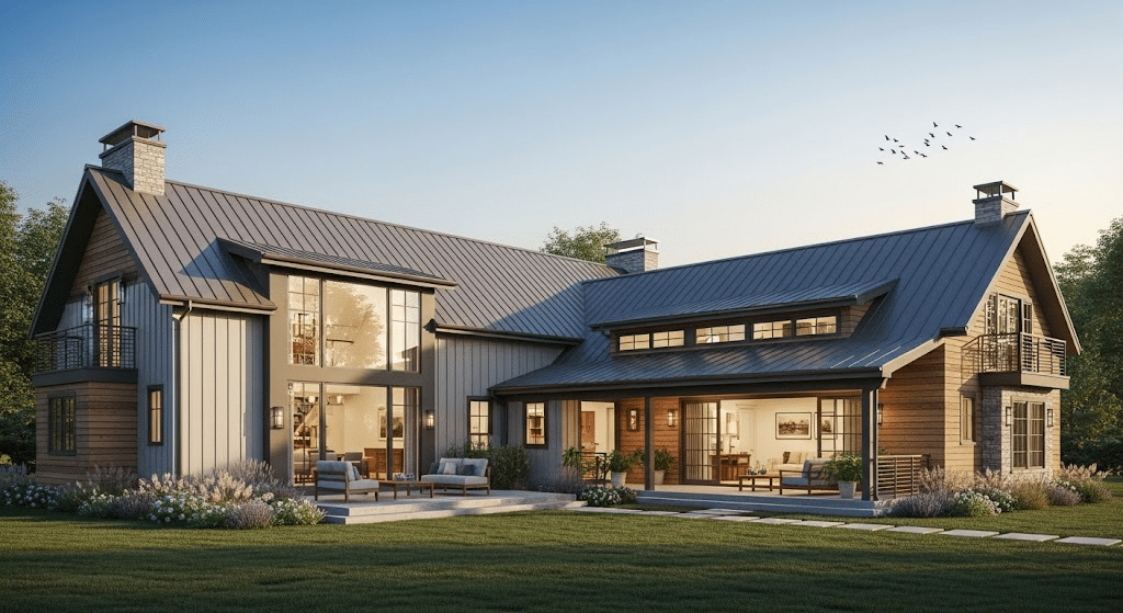 Saltbox Roofs for Multi-Generational Living
