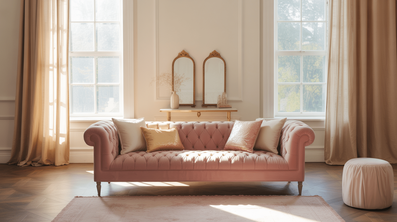 Soft Romantic Living Room
