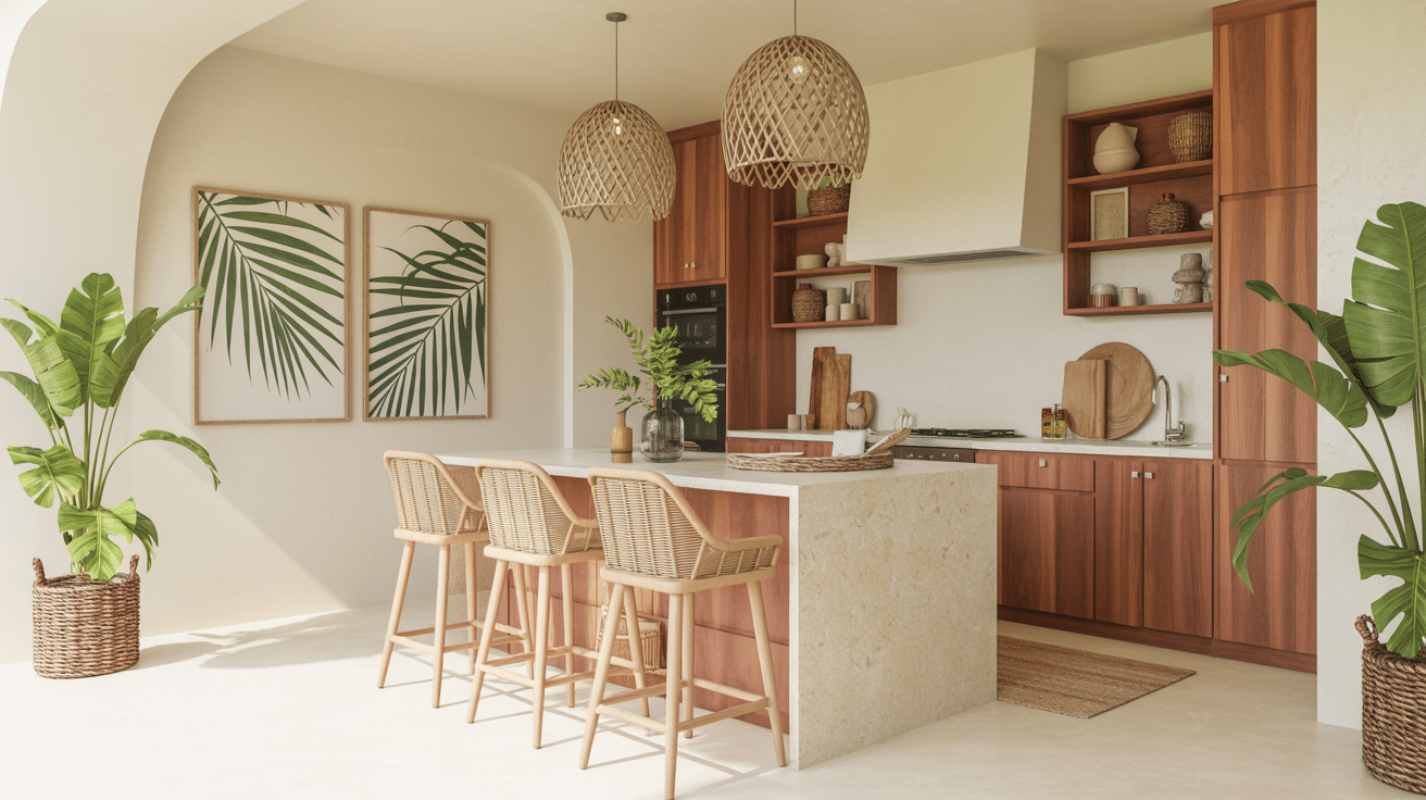 Tropical Modern Kitchen