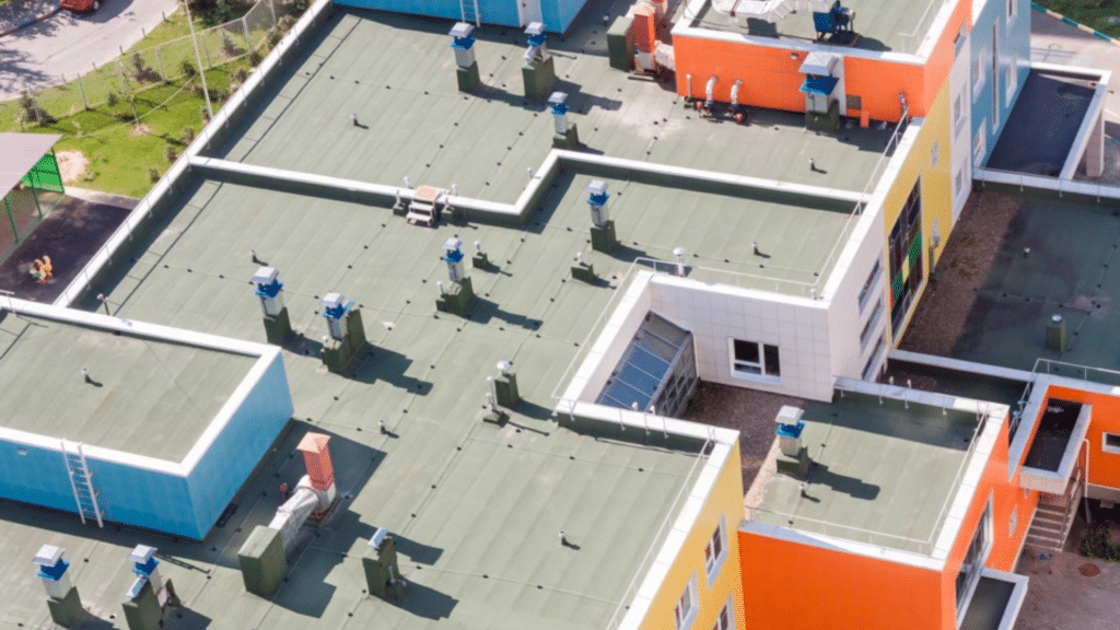 Why Do Many Commercial Buildings Have Flat Roofs?