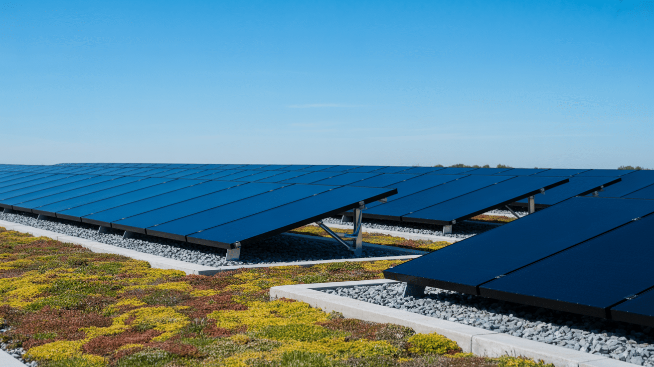 Ballasted Solar Mount Integration