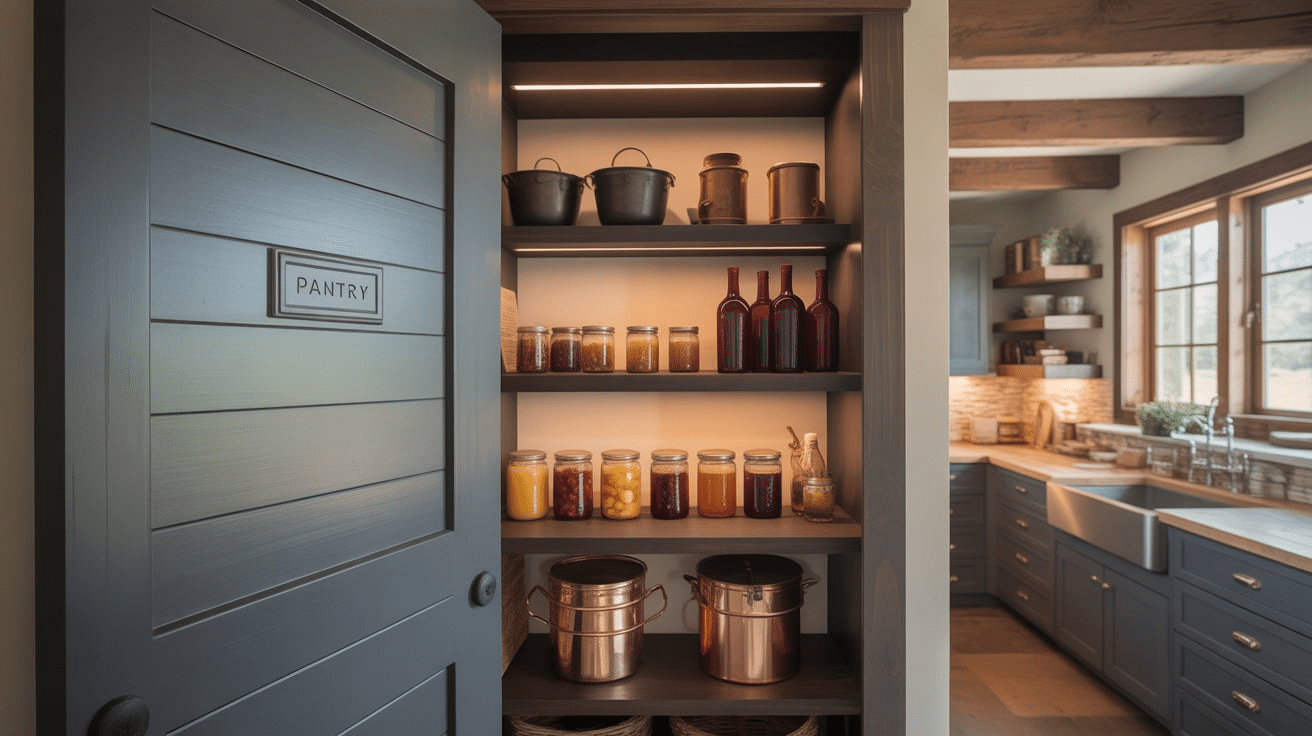 Hidden Walk‑in Pantry