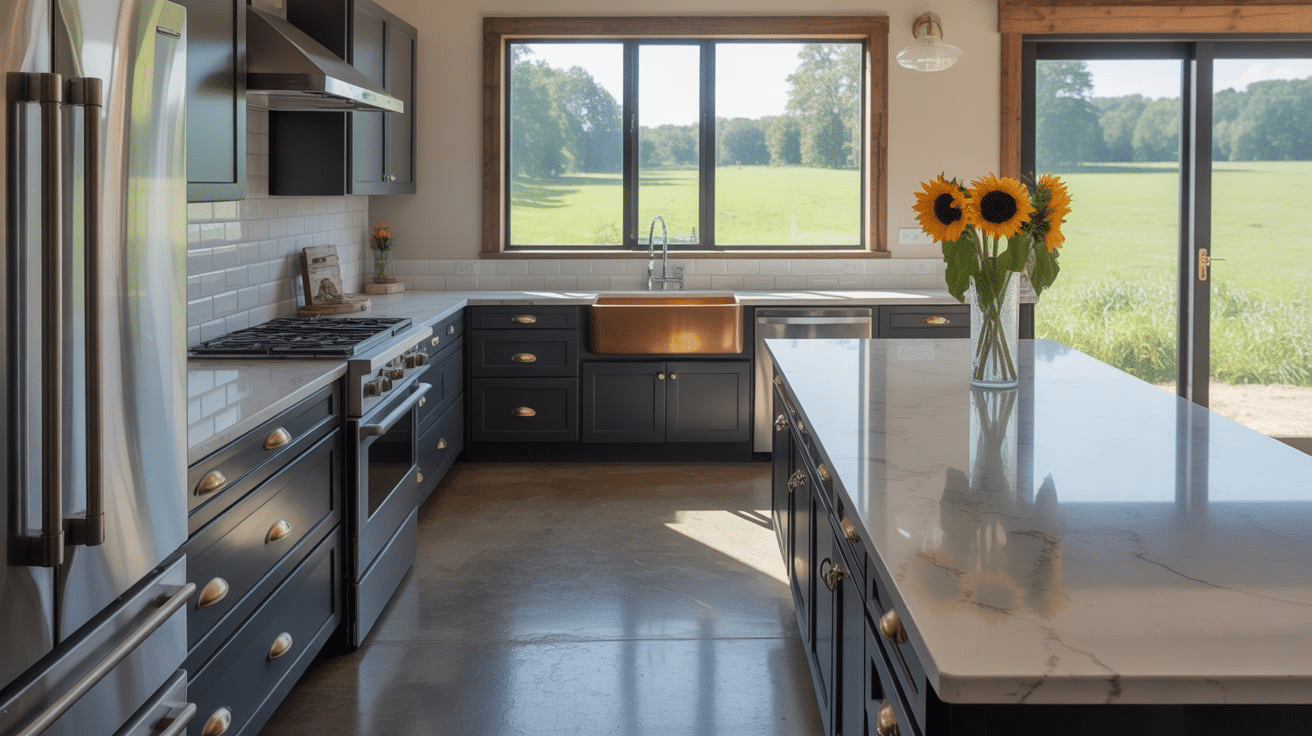 barndominium kitchen