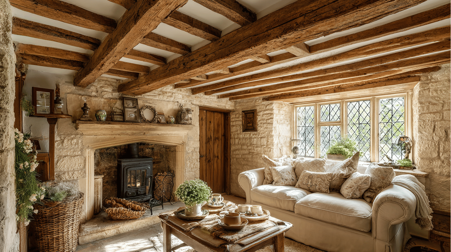 exposed-or-faux-wooden-beams