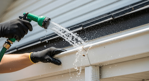 flush-gutters-and-downspouts