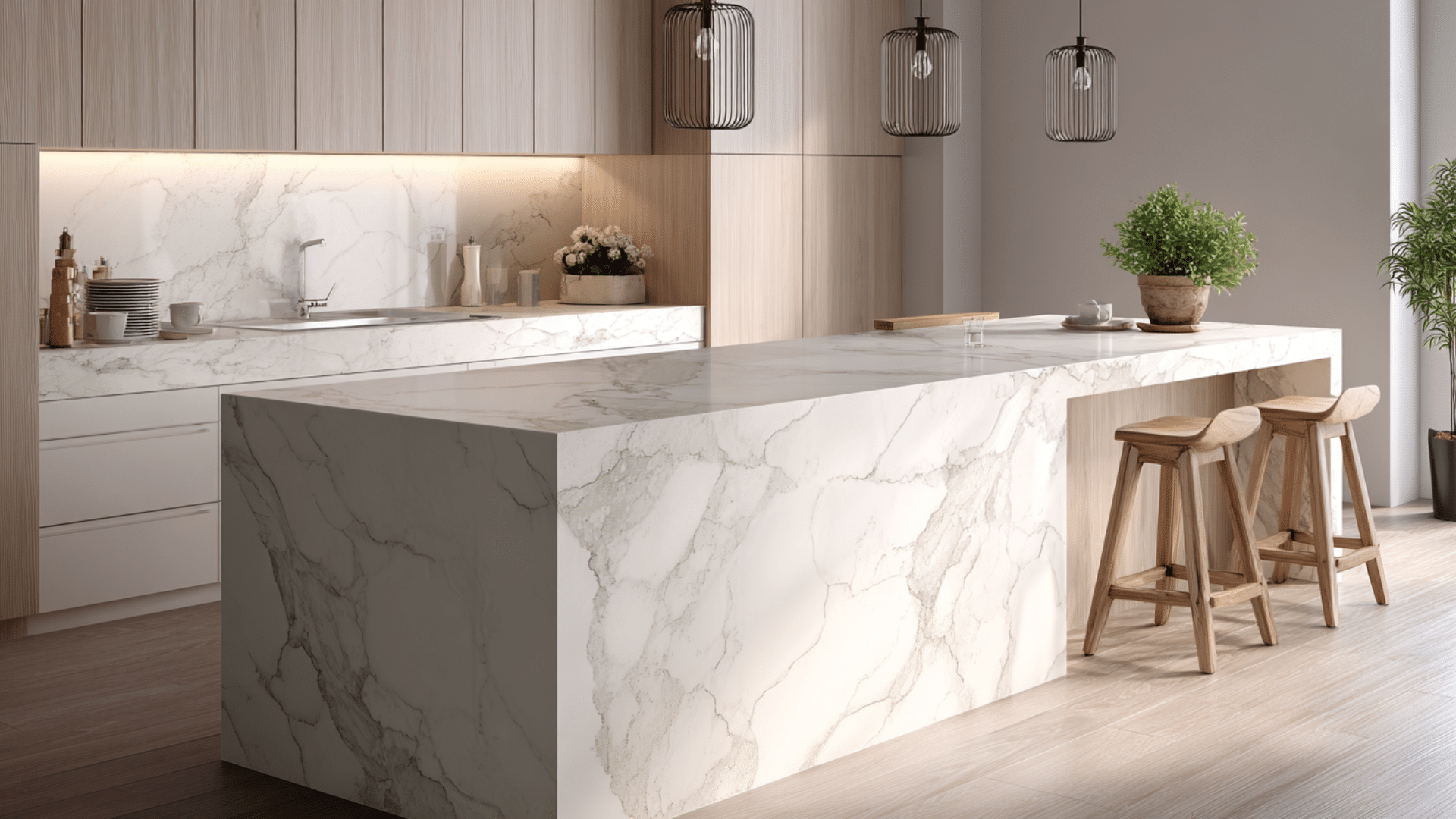 how thick is quartz countertop