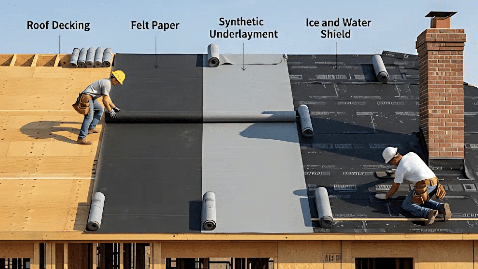 roof-decking-and-underlayment-layers 1
