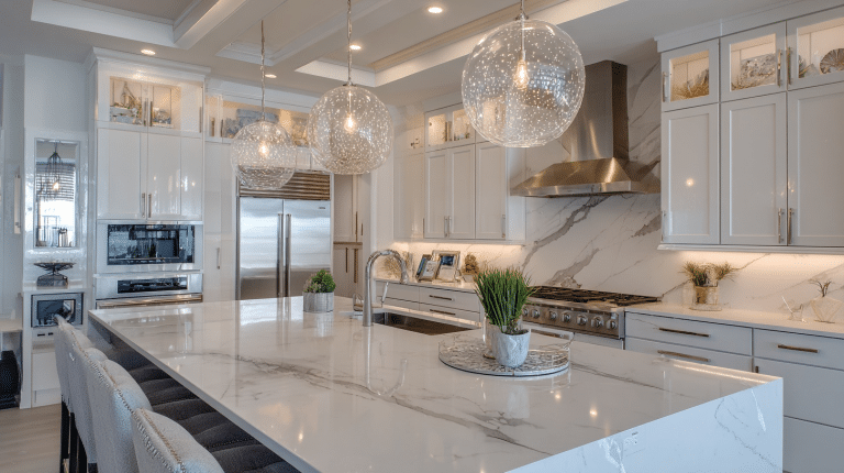 Quartz Countertops for White Cabinets Ideas That You'll Love - The ...