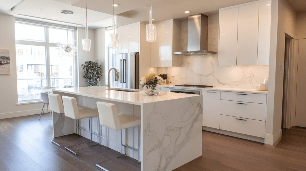 Quartz Countertops for White Cabinets Ideas That You'll Love - The ...