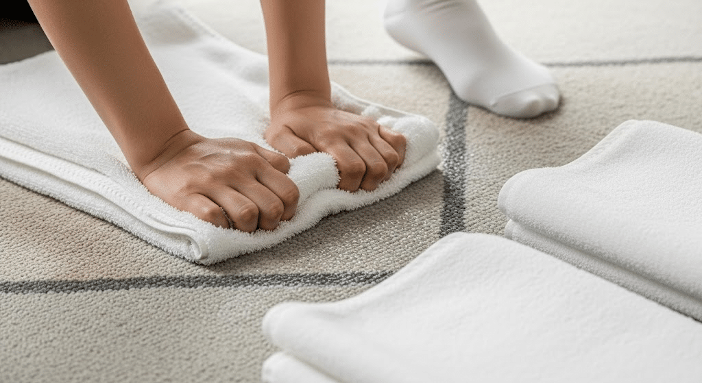 How to Dry Medium-Sized Rugs
