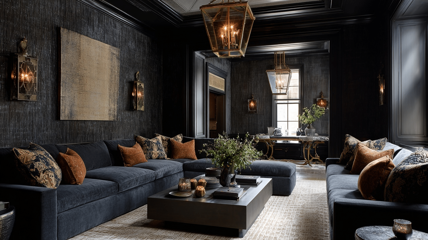DARK TECTURED WALLS