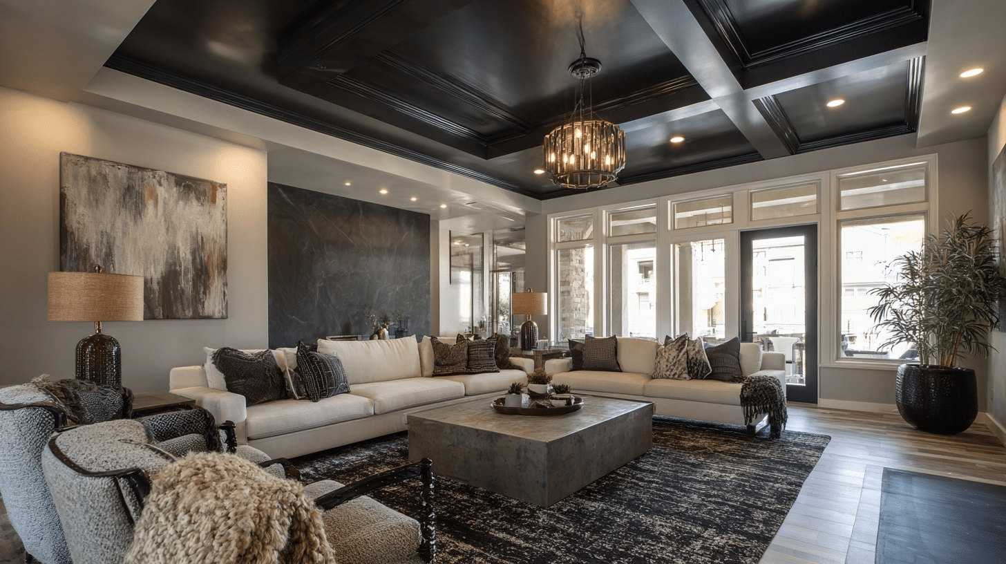 black ceiling magic