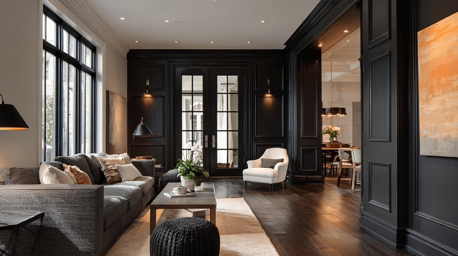 black door