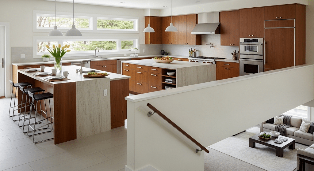 kitchen island addition
