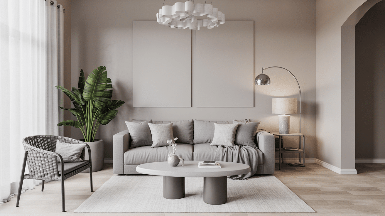masculine living room