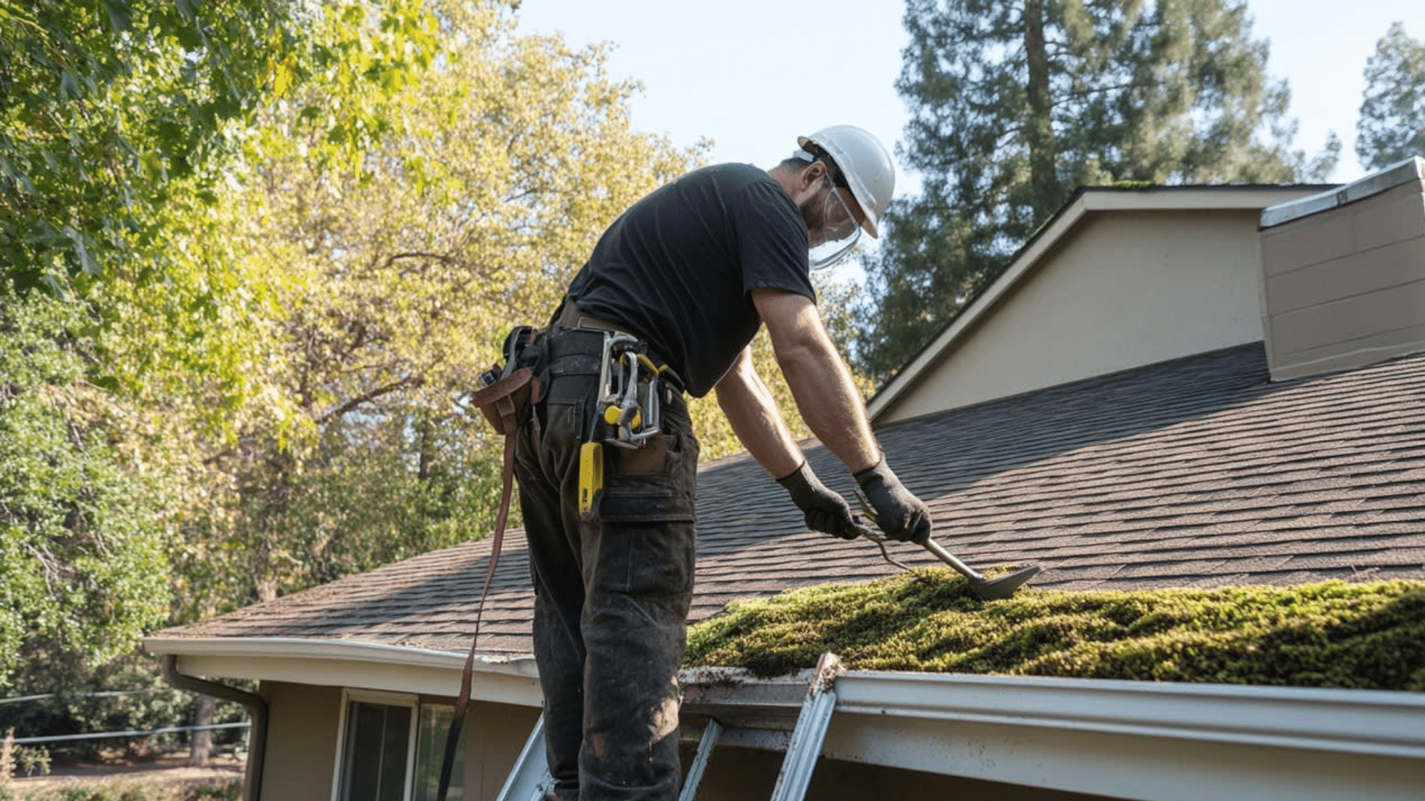 Precautions for DIY Roof Cleaning