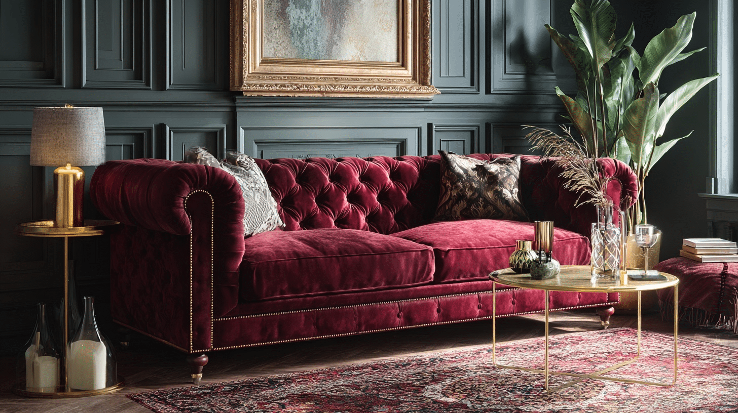 tufted velvet furniture