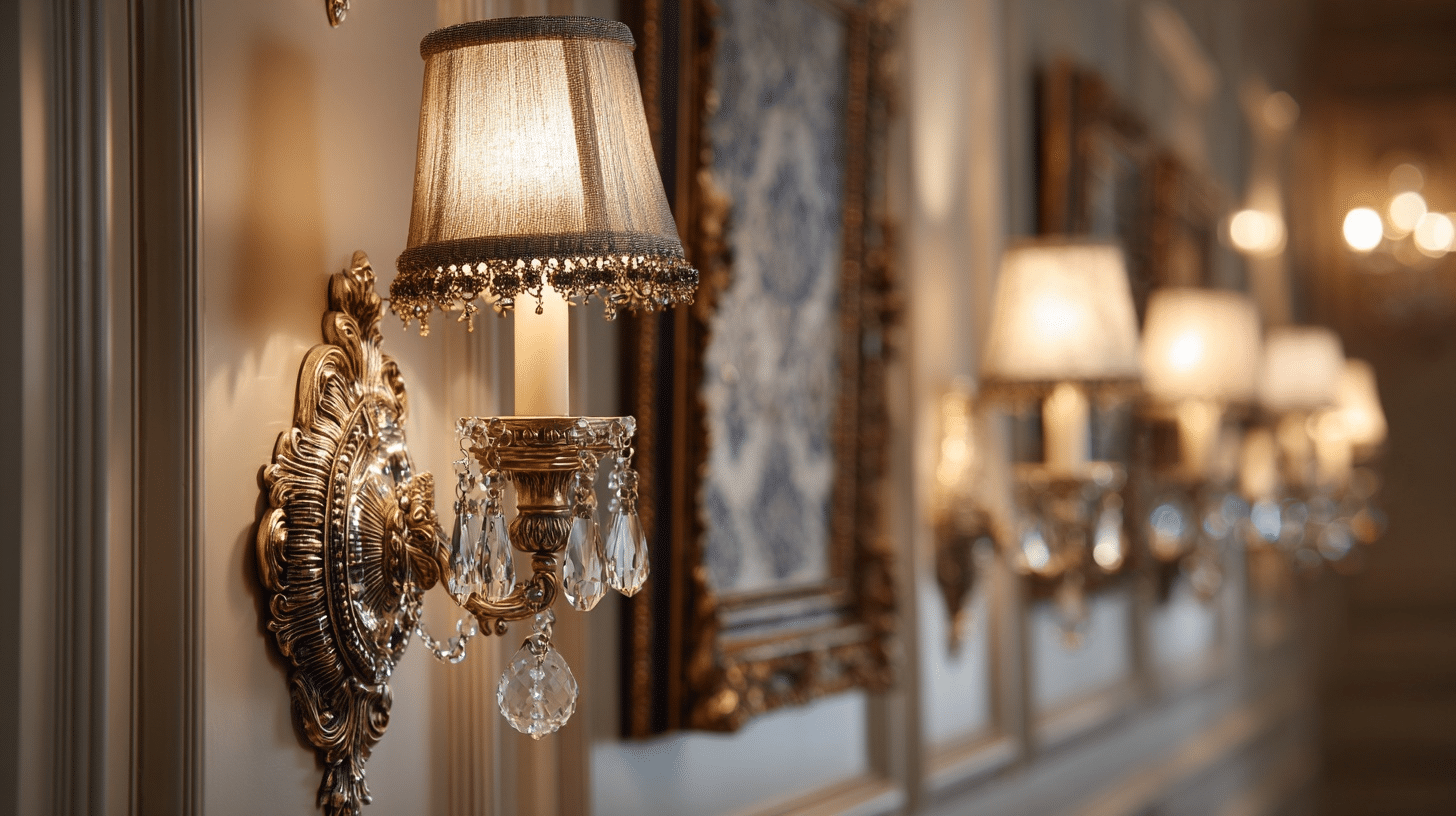 vintage style loghting sconces