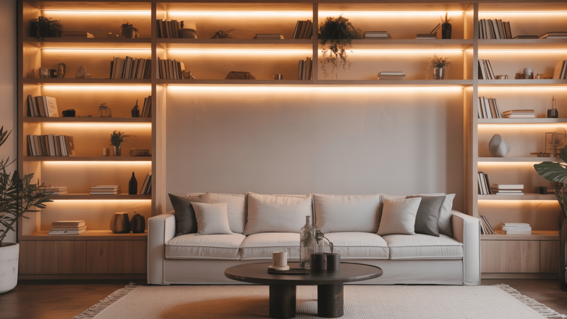 Built-In Shelf Lighting