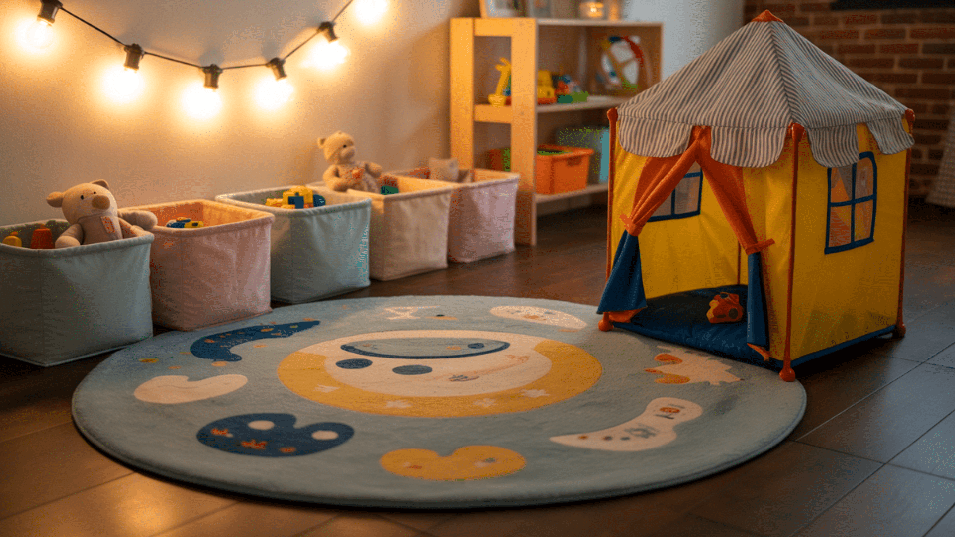 Soft Lighting for Kids’ Play Corners