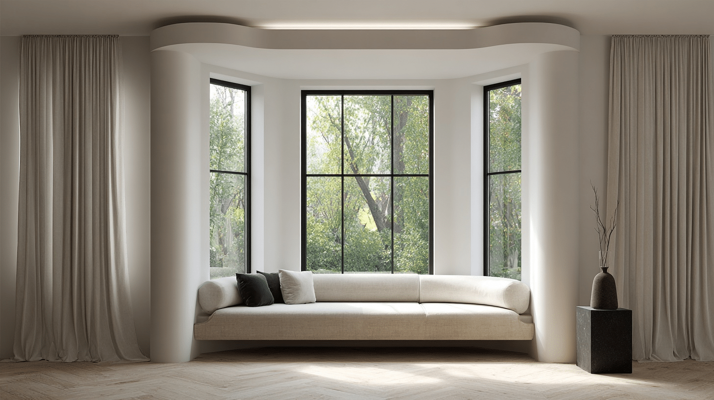 9 recessed window frame