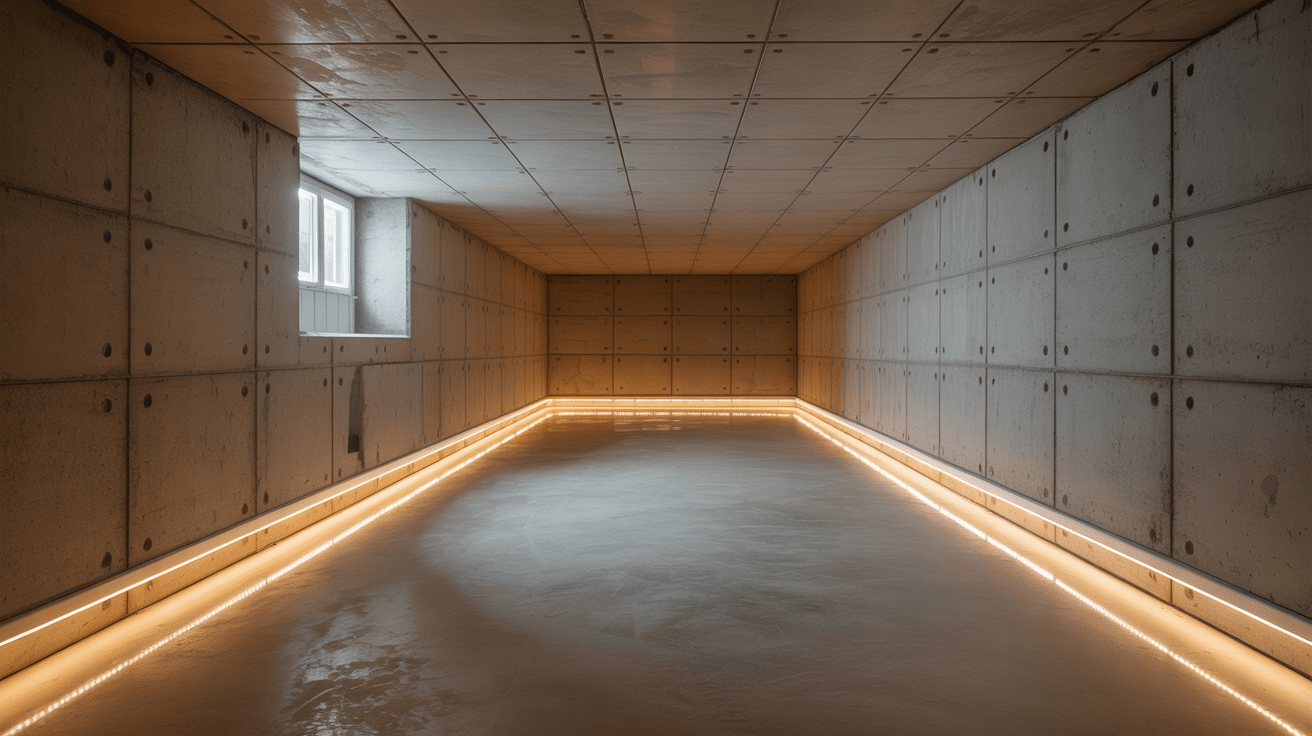 Baseboard LED Lights