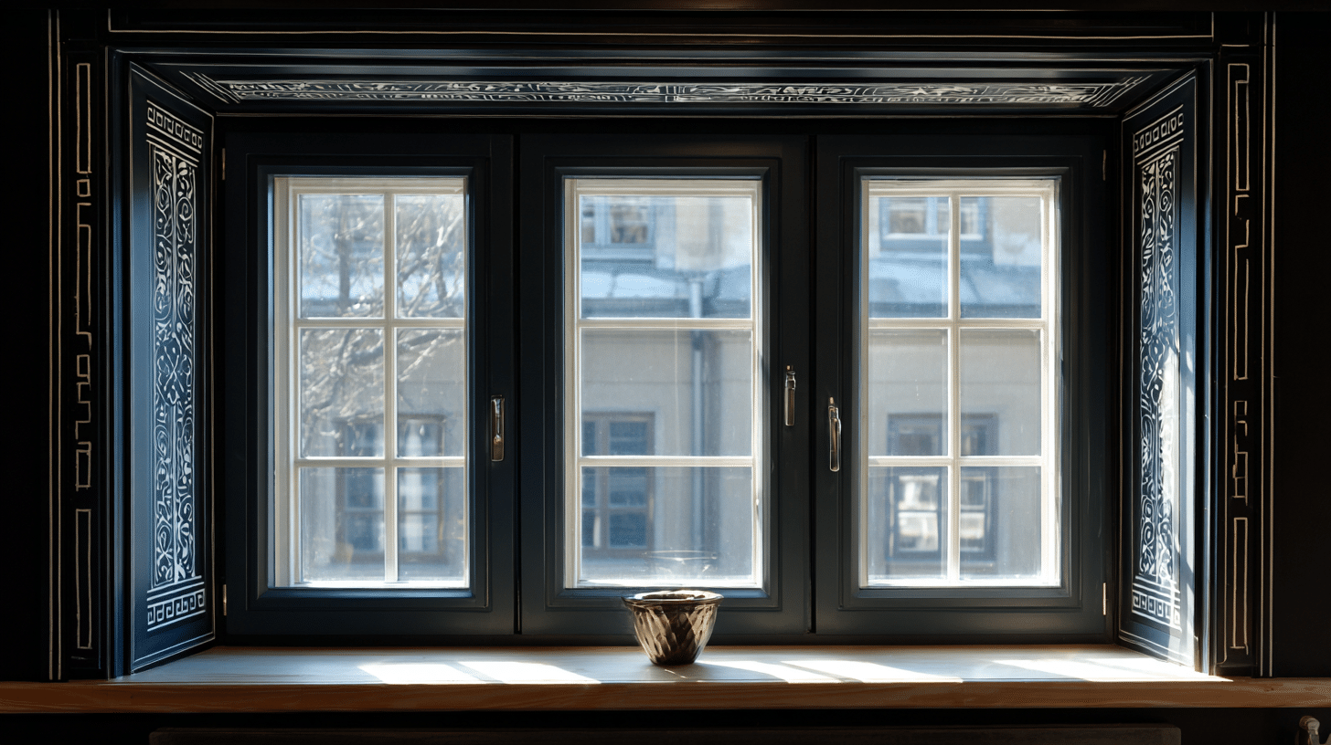 chalkboard paint trim