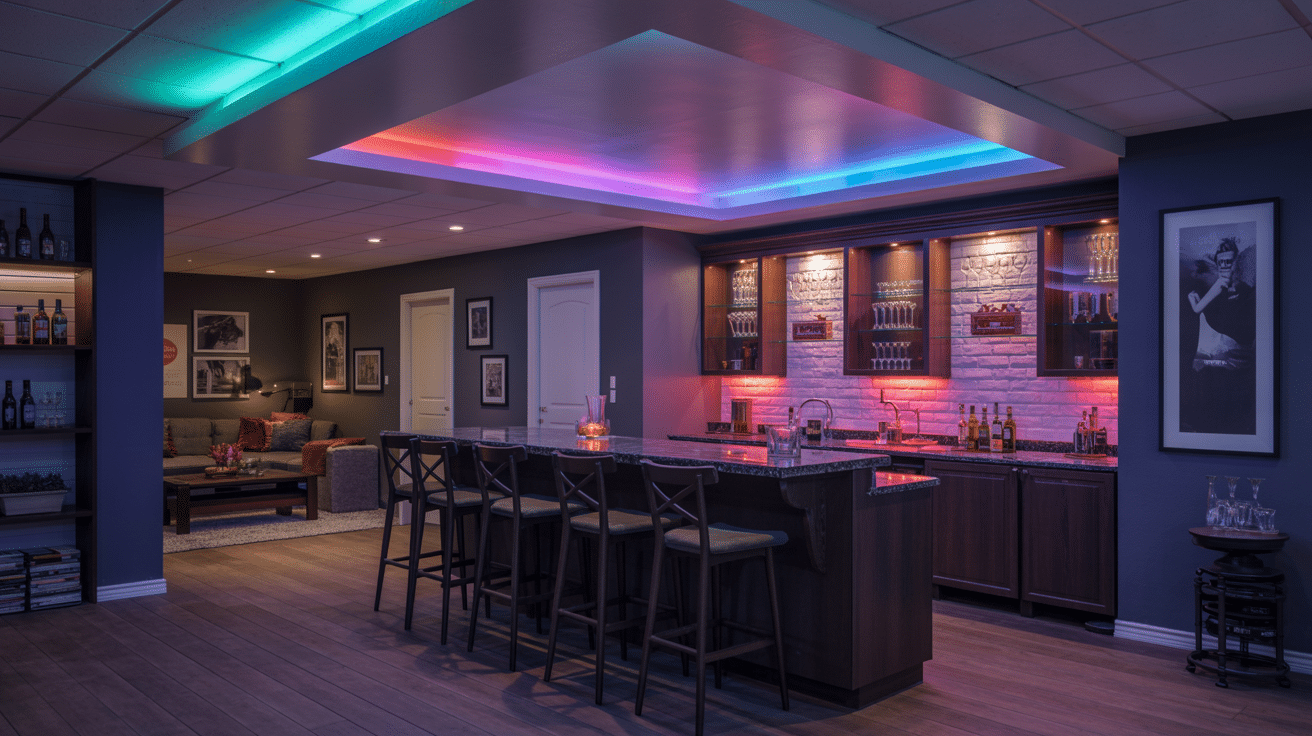 Cove Lighting for Drop Ceilings