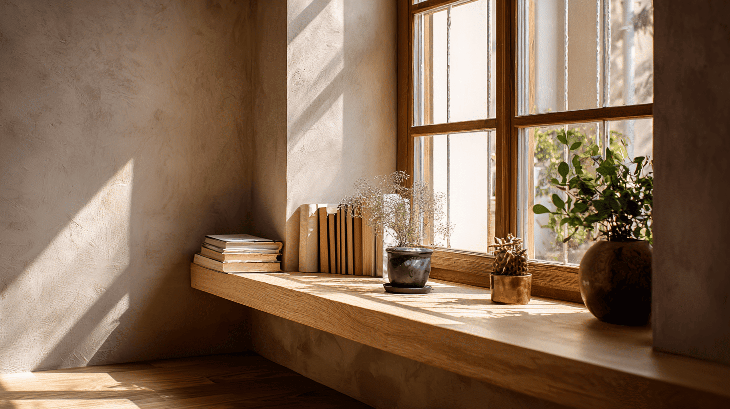 floating shelf sill