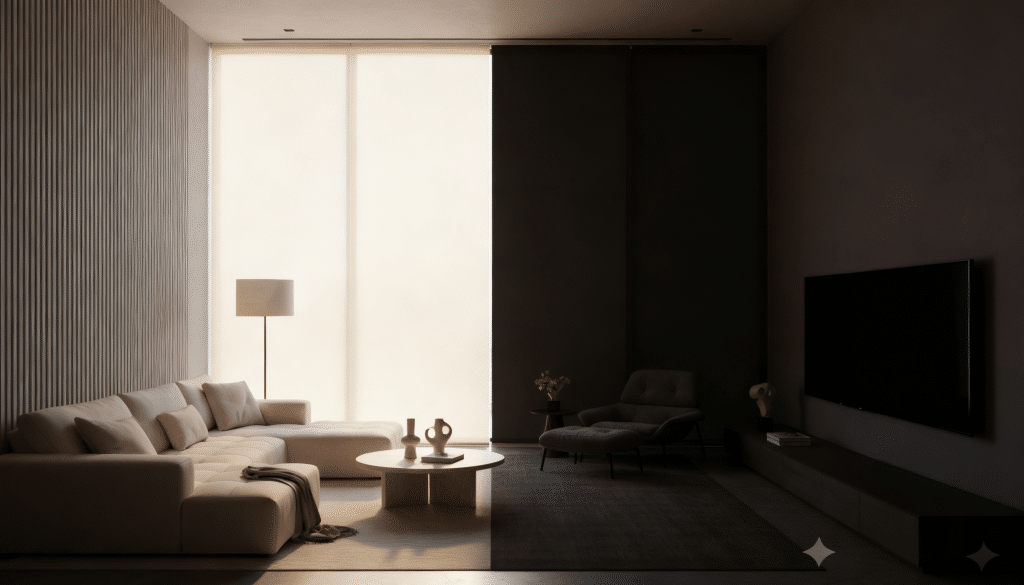 how to choose between light filtering vs room darkening