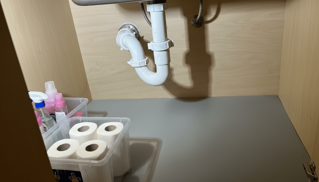 Steps to Clean Mold Under the Kitchen Sink