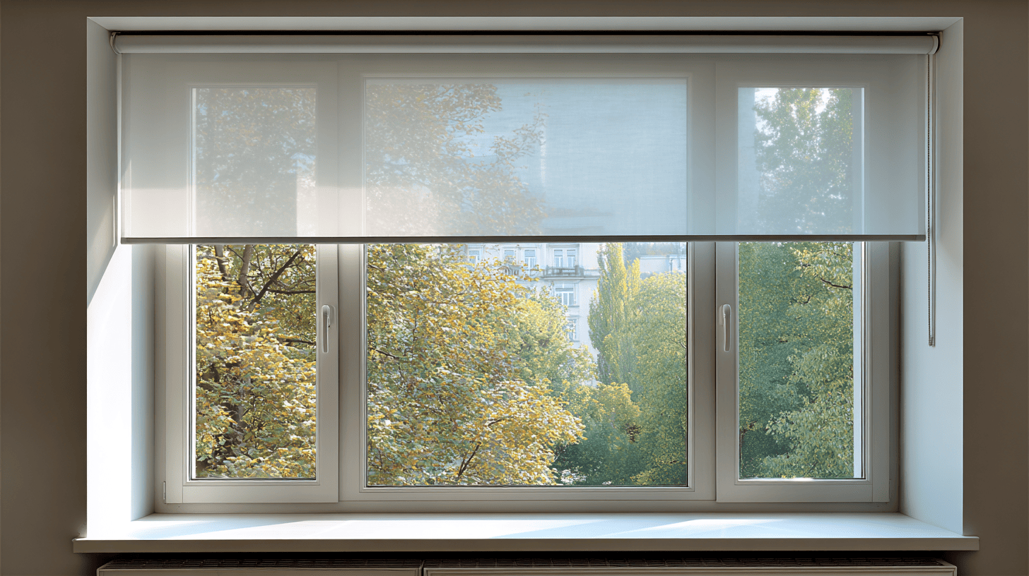 integrated blinds housing