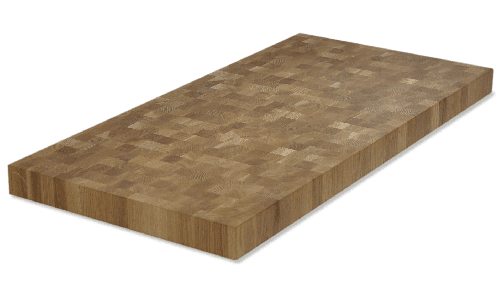 oak grain butcher block