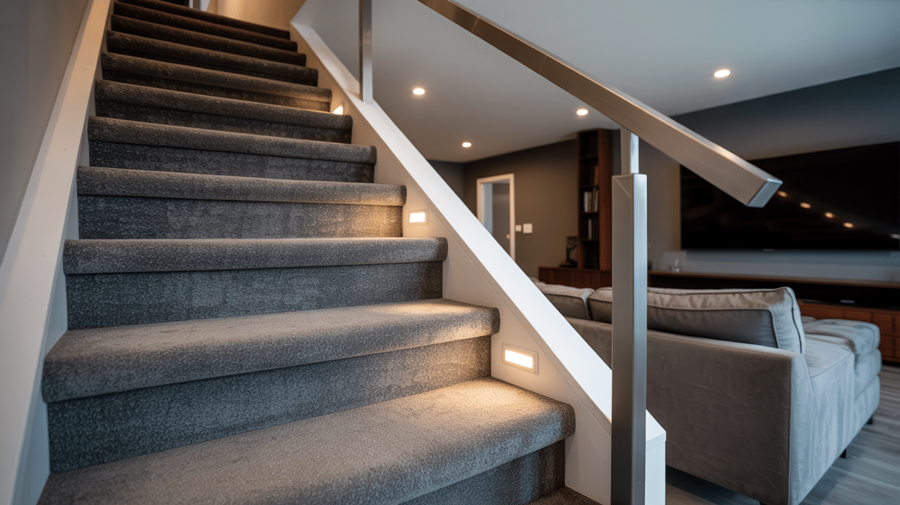 Under-Stair Lighting Strips