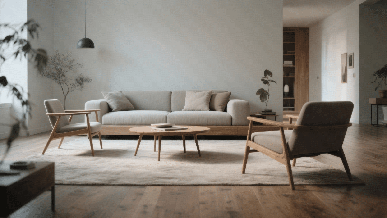 choose furniture with exposed legs