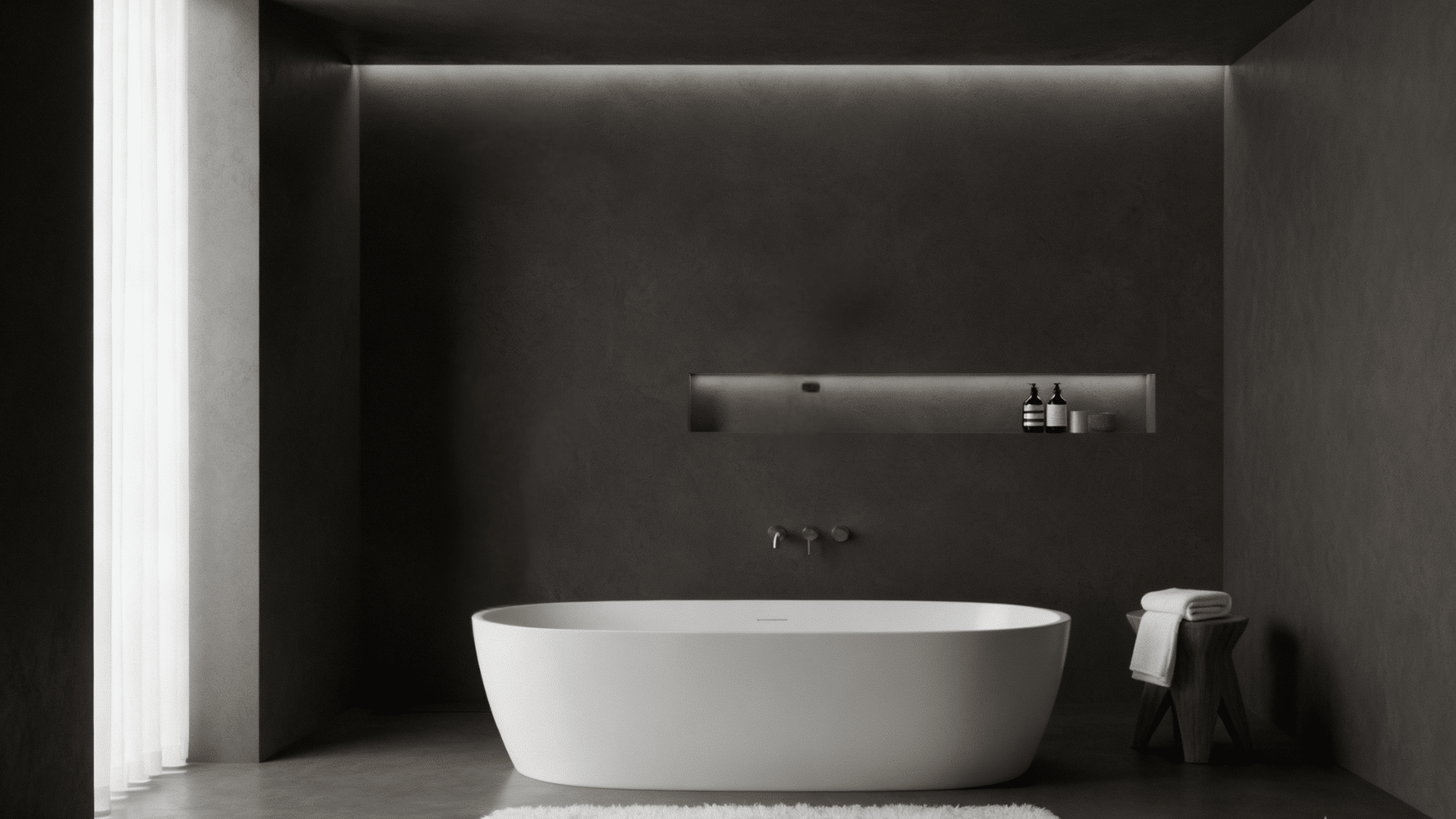 dark industrial retreat